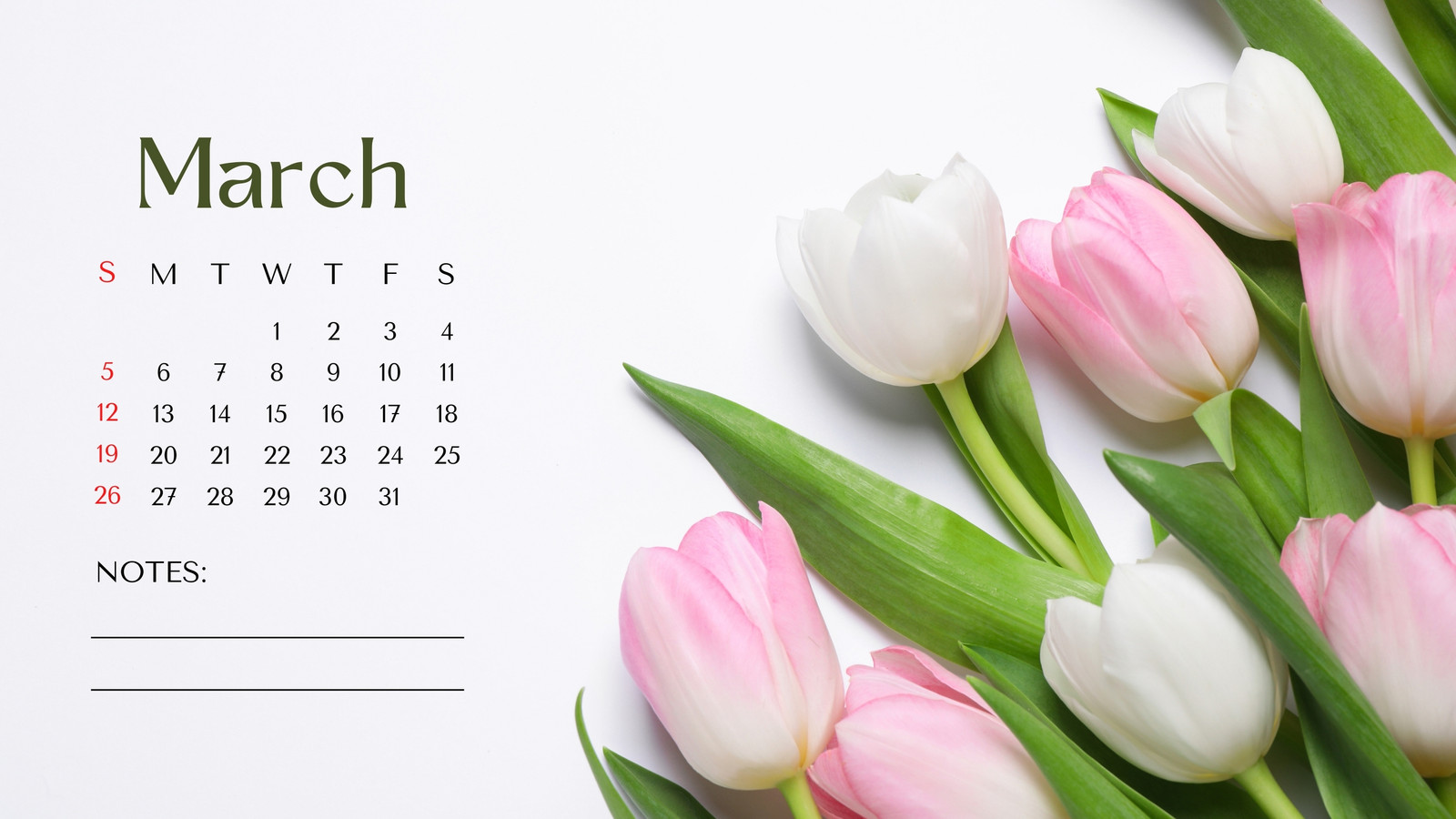 Free and customizable march templates