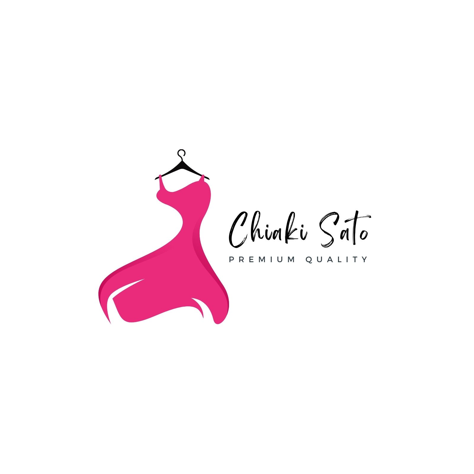 Fashion, Female, Dress and Beauty Logo Graphic by 2qnah · Creative Fabrica