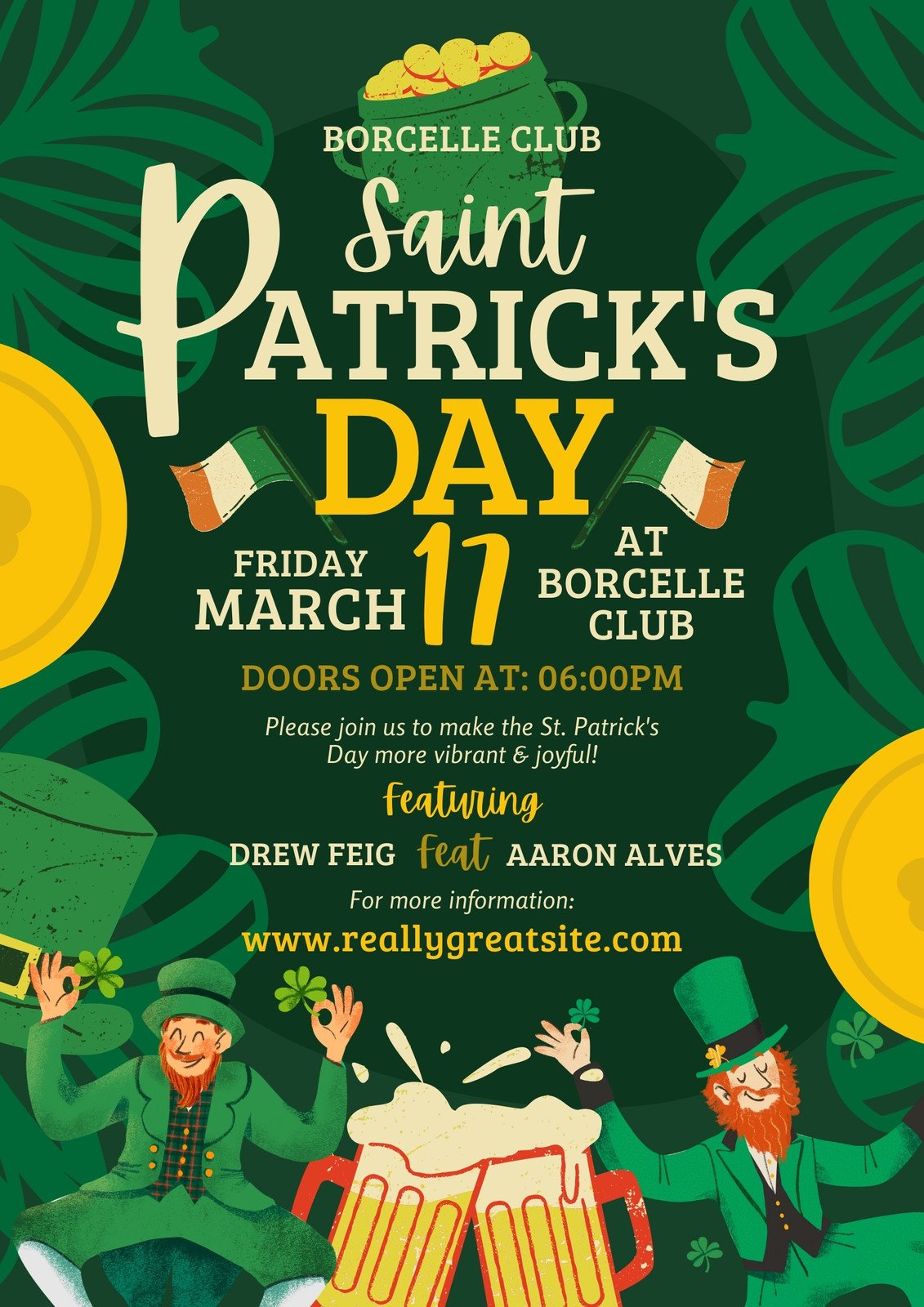 Free St. Patrick's Day Social Media Templates - Virtuance
