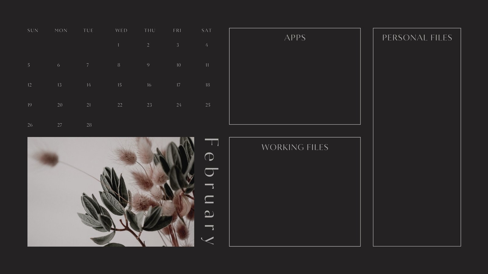February Desktop Wallpaper  21 Cute  Free February 2024 Calendar  Backgrounds