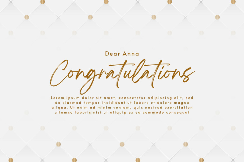 Page 4 Free And Customizable Congratulations Templates