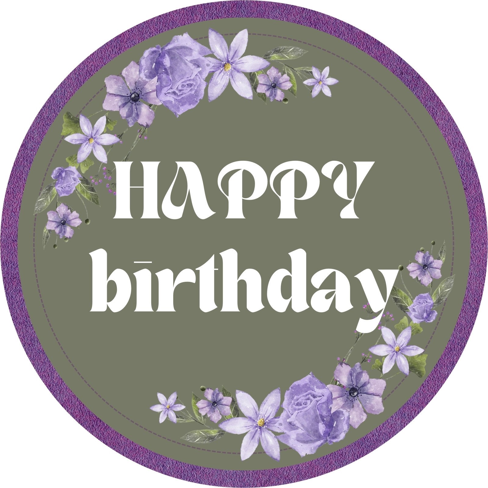 Customize 303+ Happy Birthday Sticker Templates Online - Canva