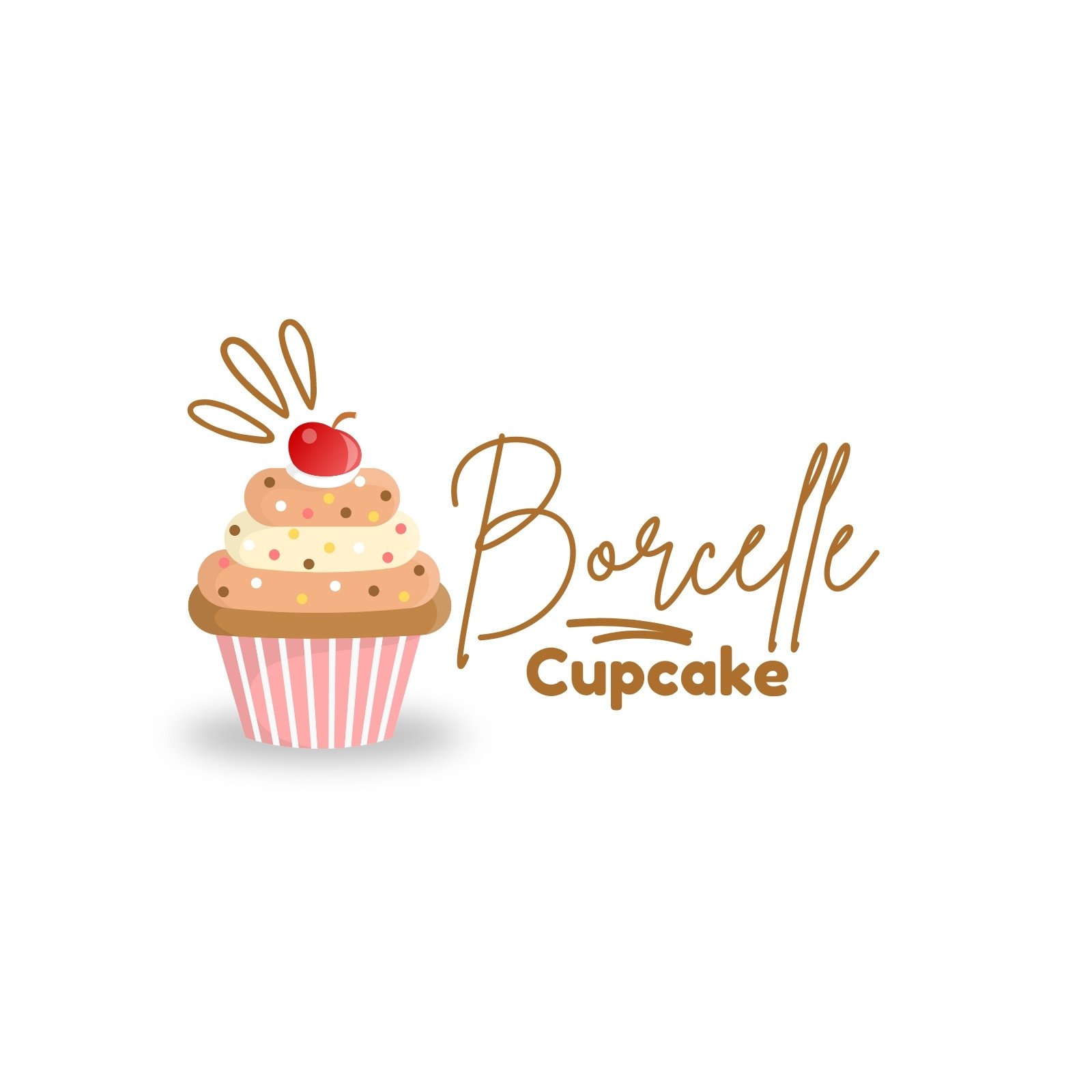 Custom Logo Design Cupcake, Branding Package, Gold Crown Cupcake Logo,  Muffin Cupcake, Bakery Logo Watermark, Graphic Design, Vector Logo - Etsy