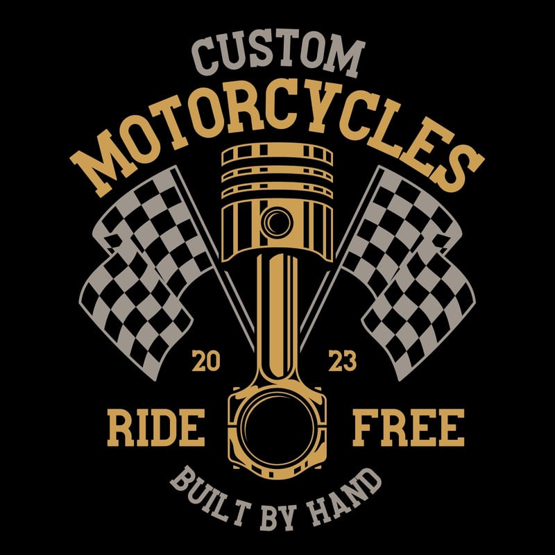 Free customizable motorcycle logo templates | Canva