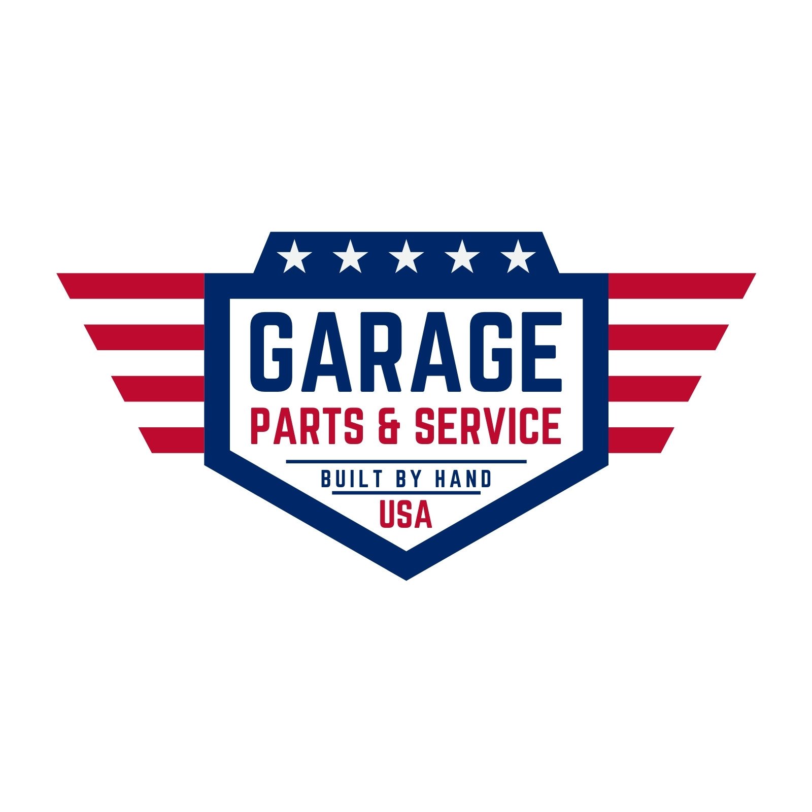 American Garage Badge Logo
