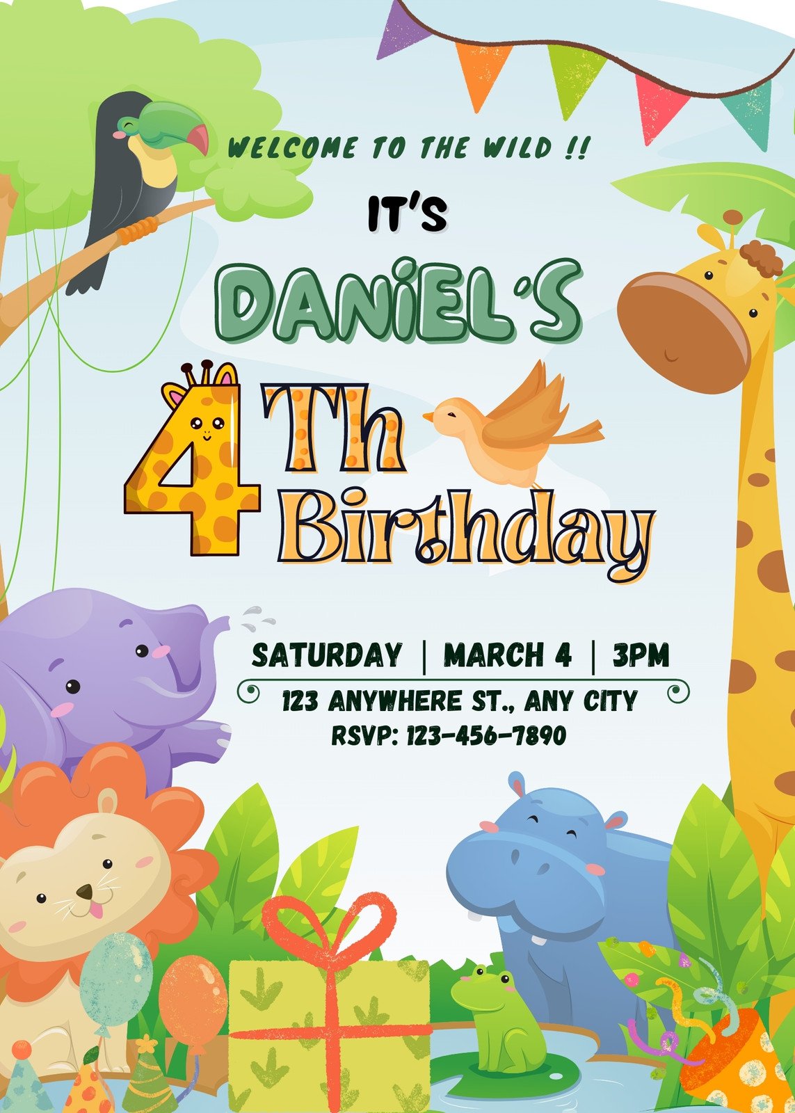 Page 19 - Free and printable birthday invitation templates | Canva