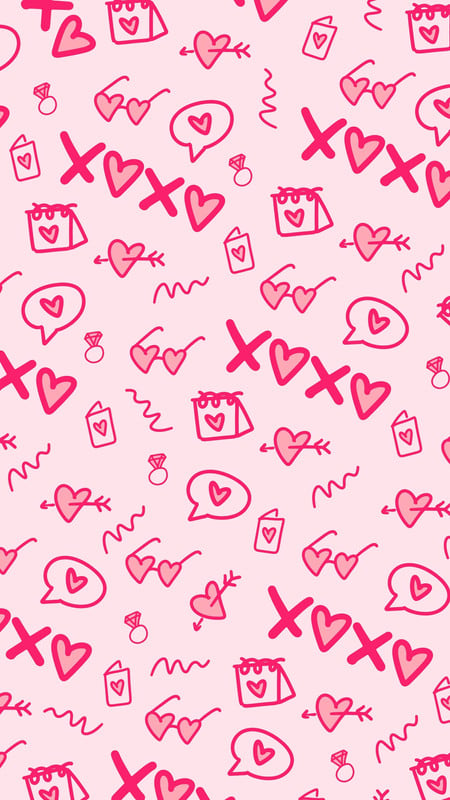 canva pink cute valentines day phone wallpaper SjT9iq9QZSk