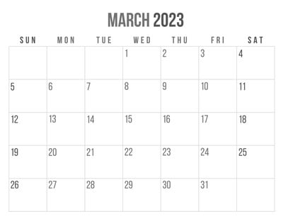 Free And Customizable Calendar Templates 