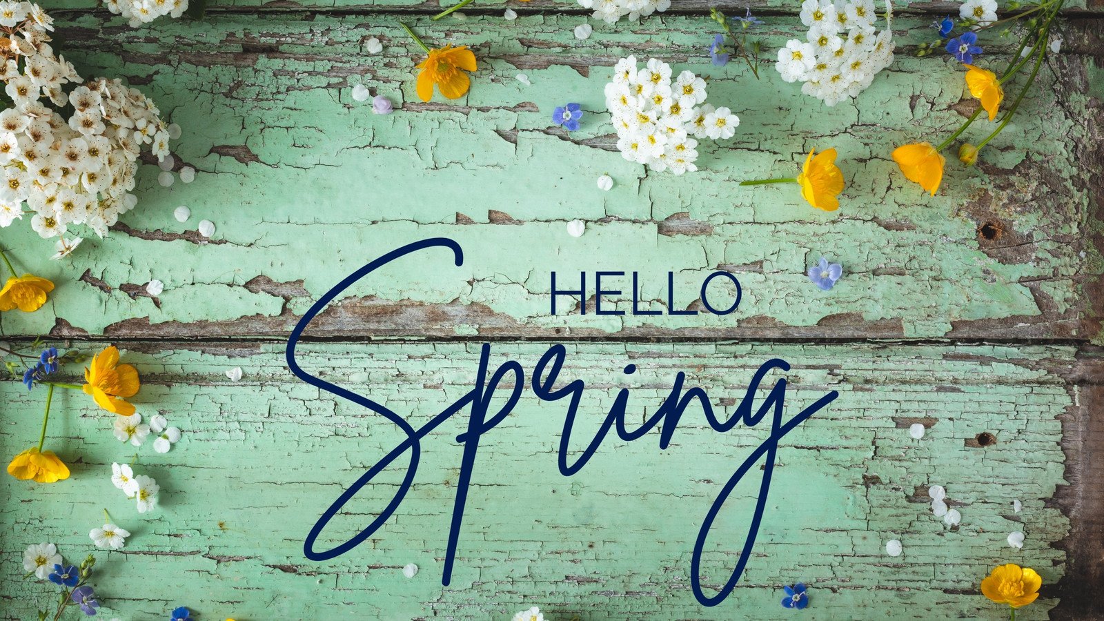 Basic Hello Spring Wallpapers  Wallpaper Cave