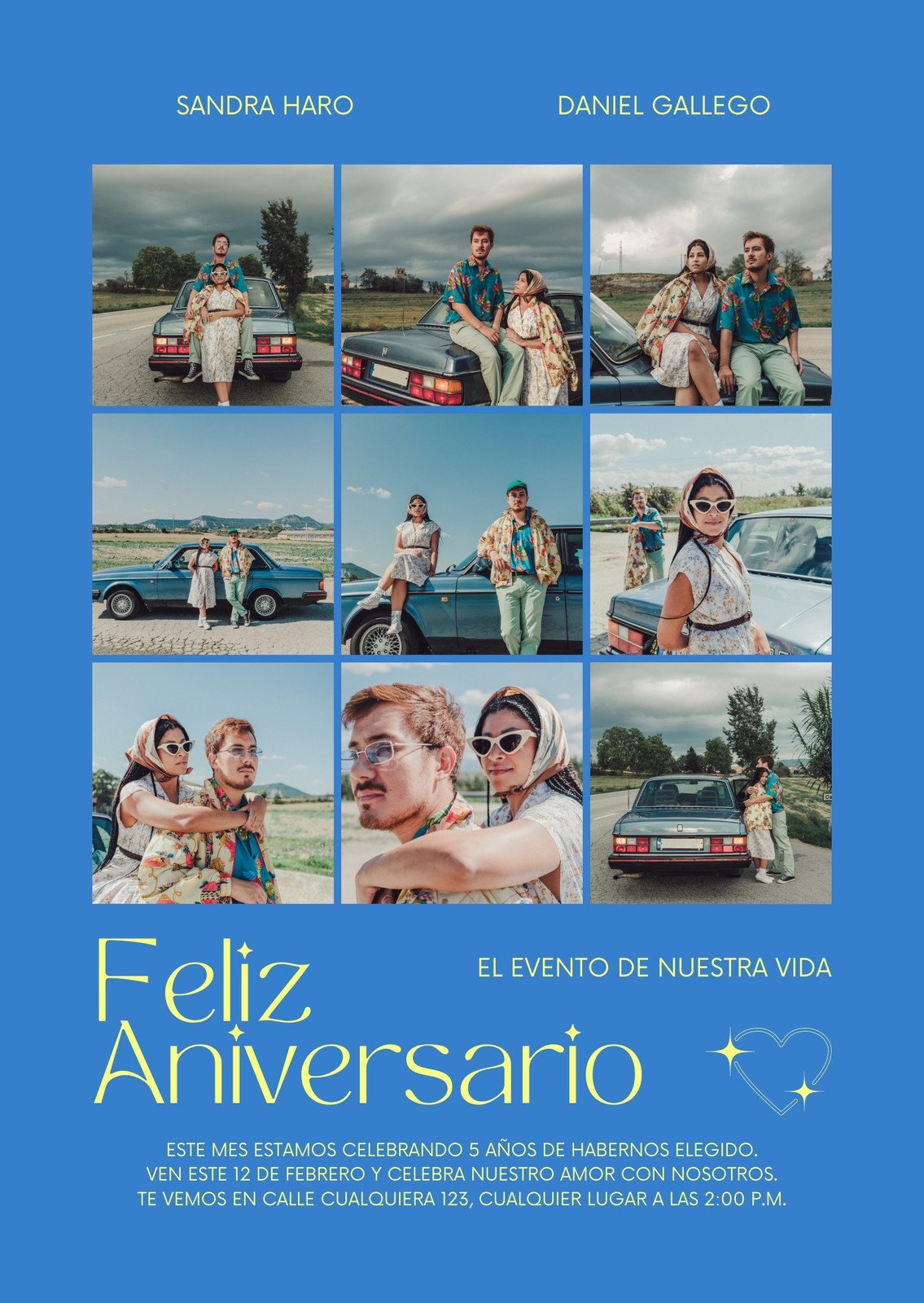 Plantillas aniversario - Gratis y editables - Canva