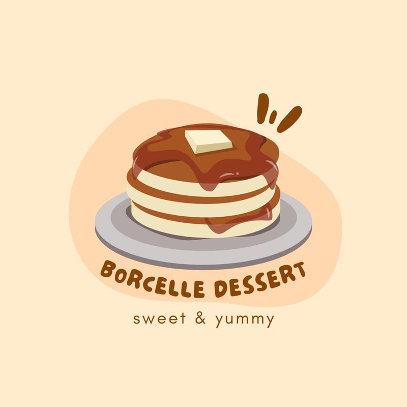 Cupcake Sweet Dessert Logo Graphic by Barra Zain · Creative Fabrica