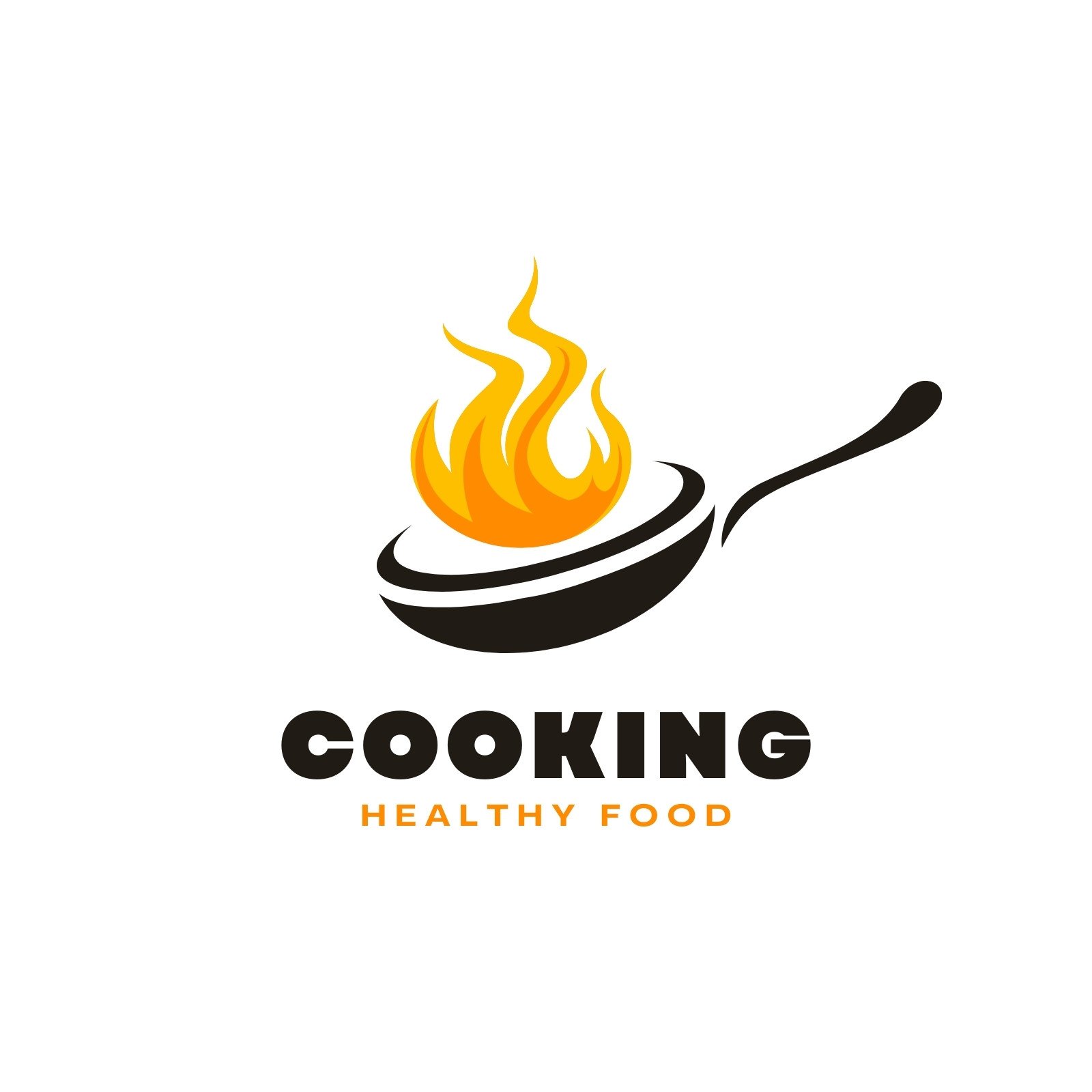 Canva Yellow Abstract Cooking Fire Free Logo JmYWTjUsE Q 