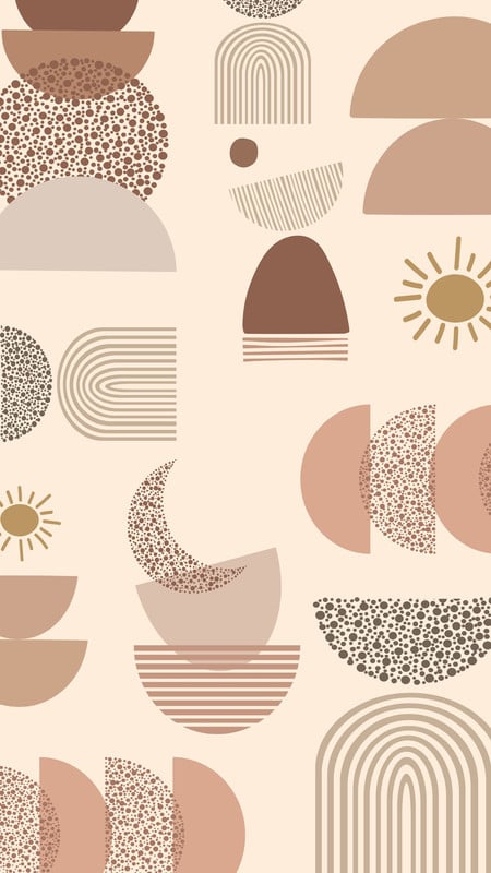 Free and customizable boho background templates