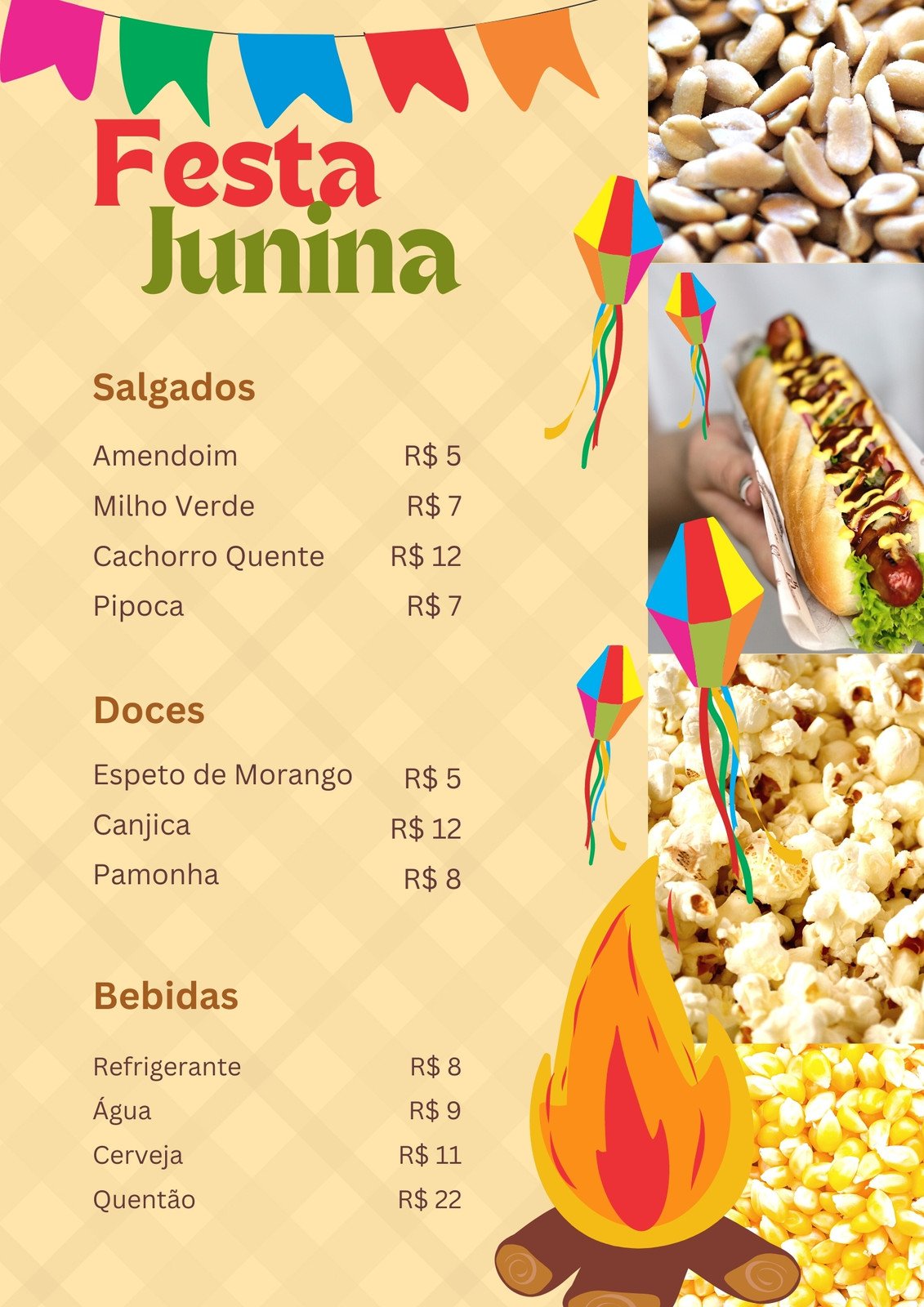 Festas juninas - o que servir de comida?