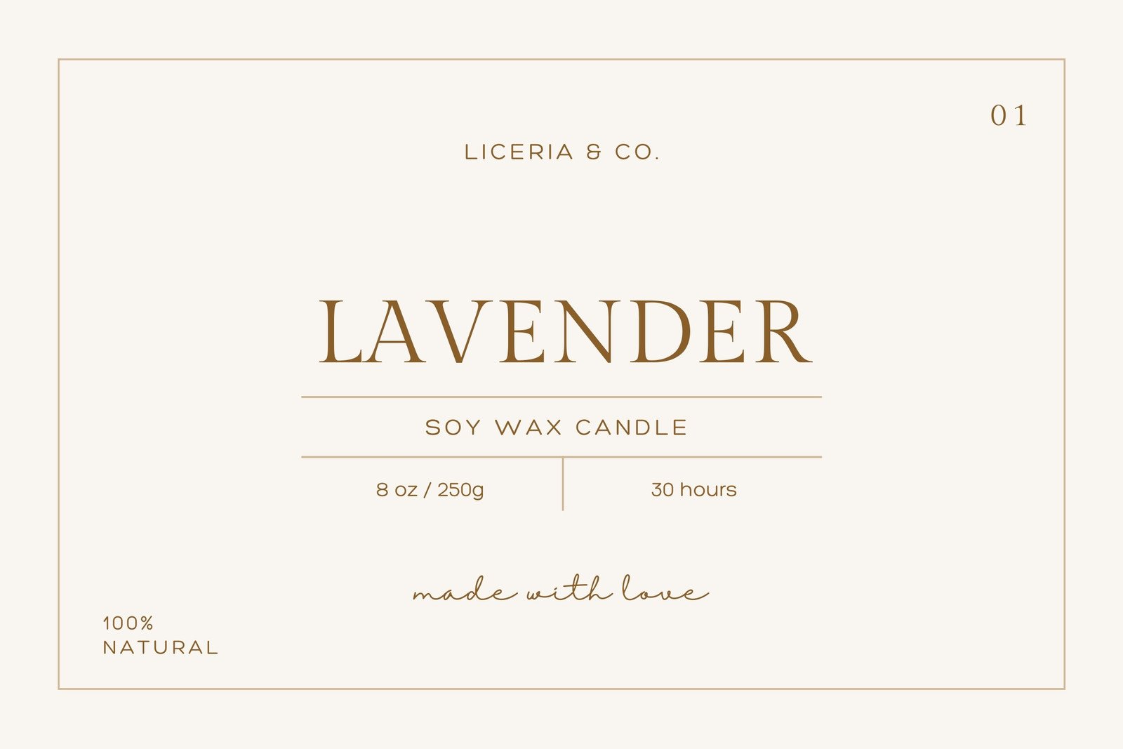 Free 8 oz Label Templates for Word, Canva, Adobe -- Learn to how to design,  buy and label your bottles — Dashleigh Template Center