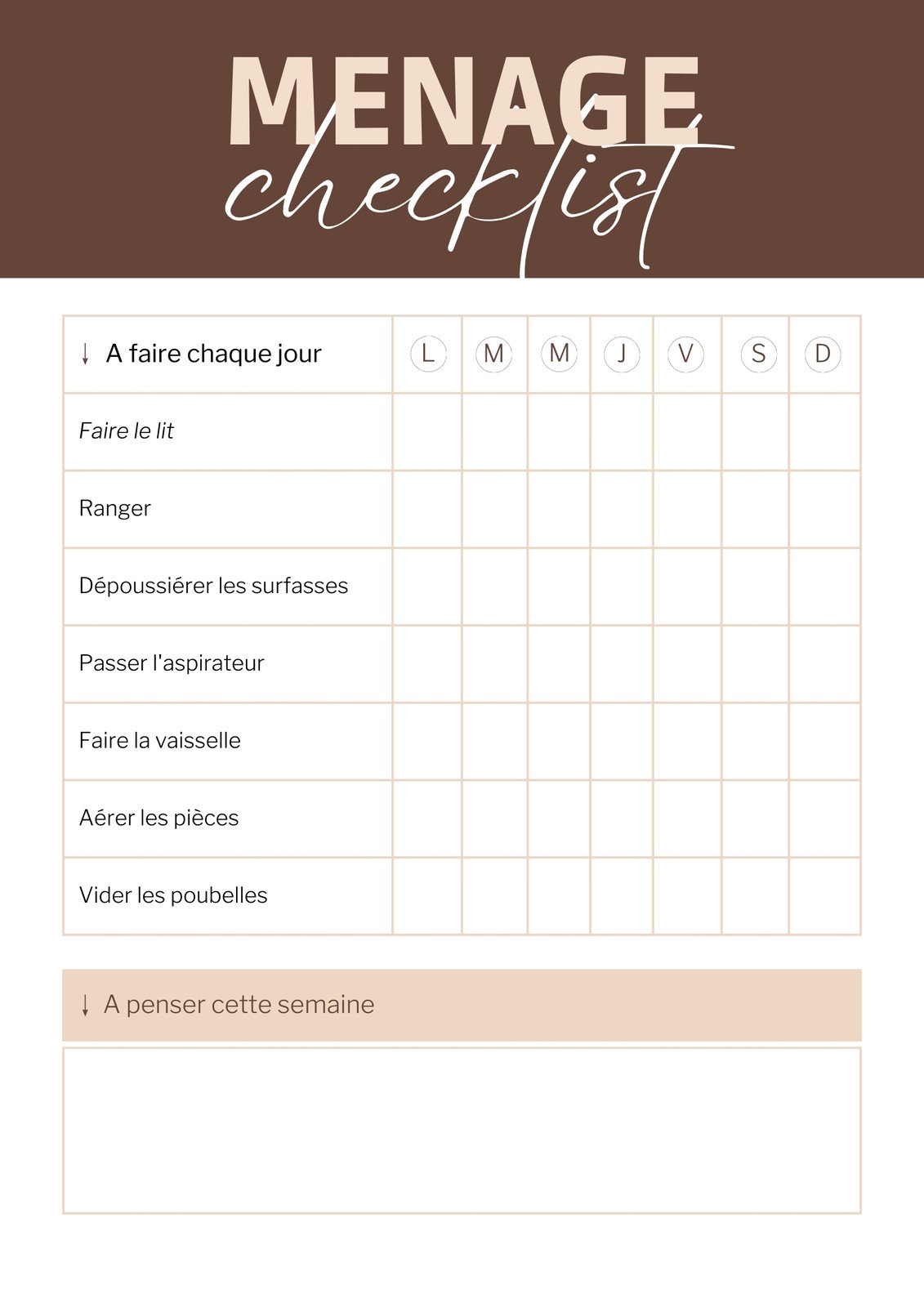 Bloc-notes To Do Lists Perso/Pro pour vider sa tête – Ma Petite