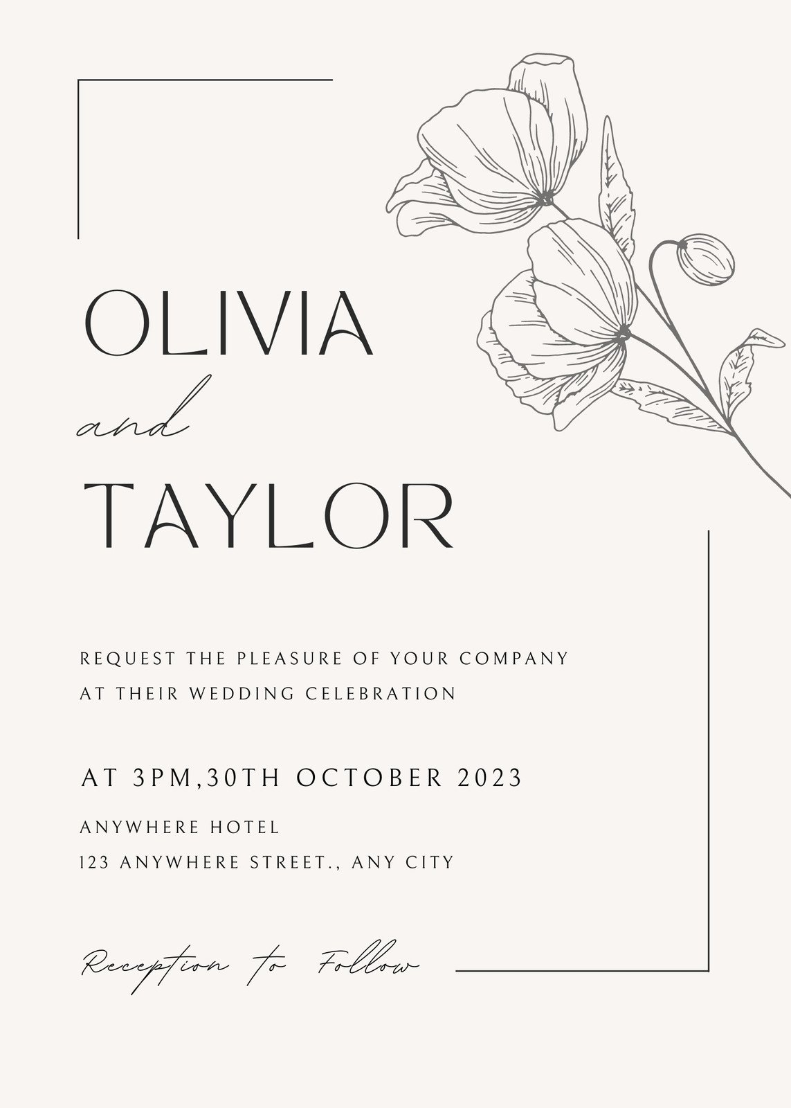 Wedding Invitation Templates To Customize For Free | Canva