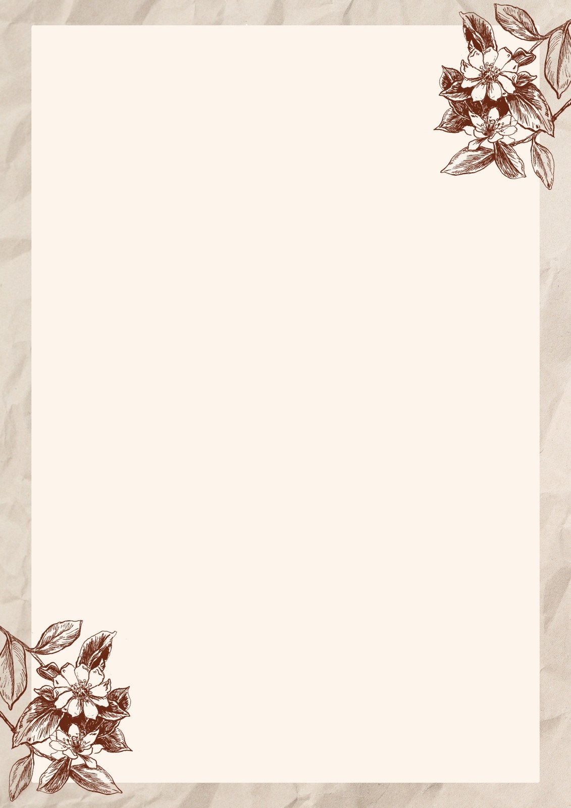 Page 4 - Free and customizable floral background templates