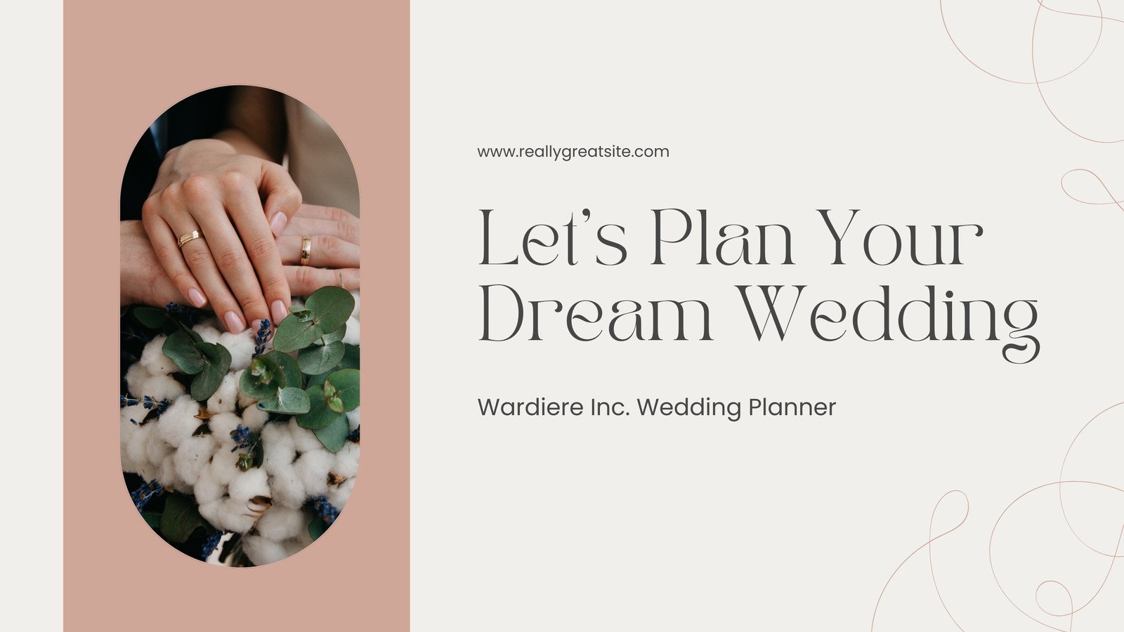 Wedding Planner Service Powerpoint Templates 