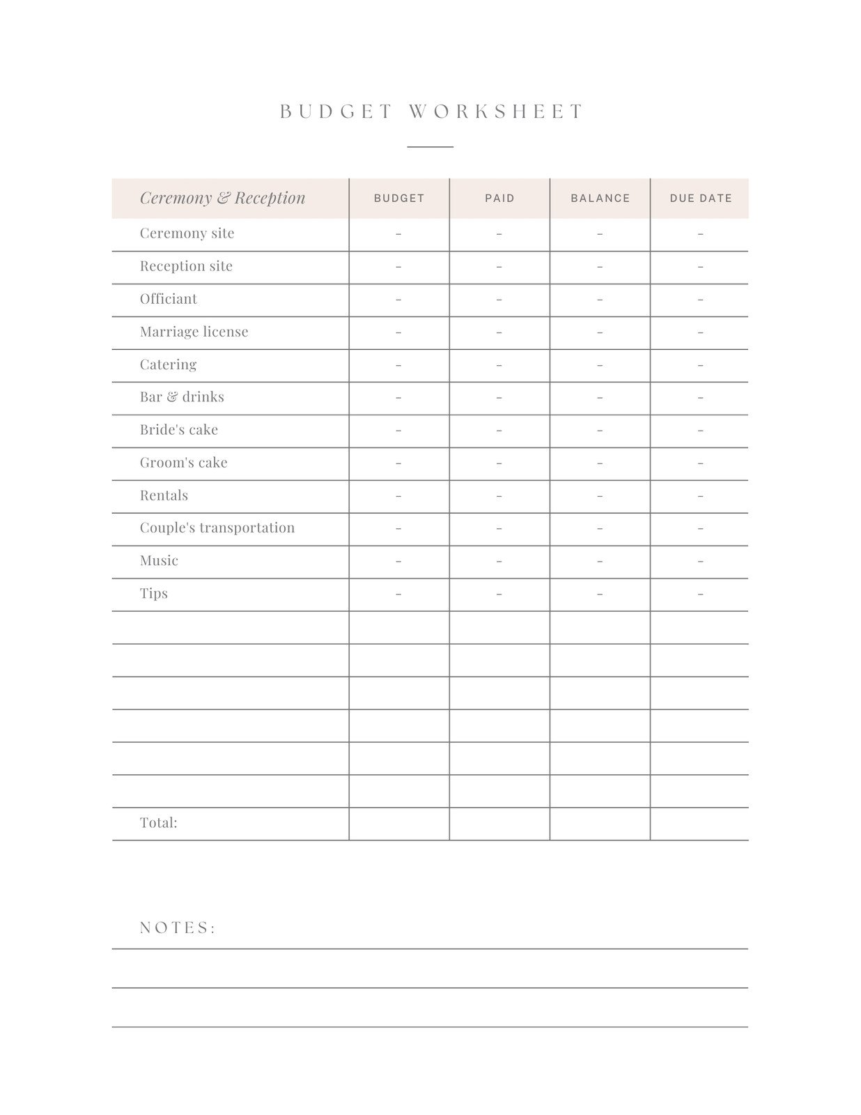 Wedding Planner Printable Wedding Planning Book Modern Wedding Organiser  Instant Download 