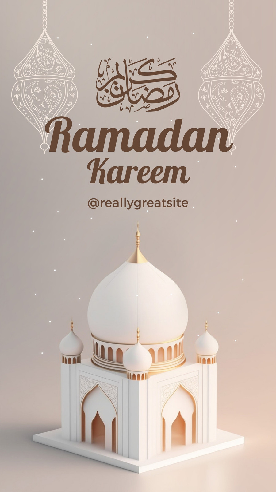 Page 6 - Free and customizable ramadan mubarak templates