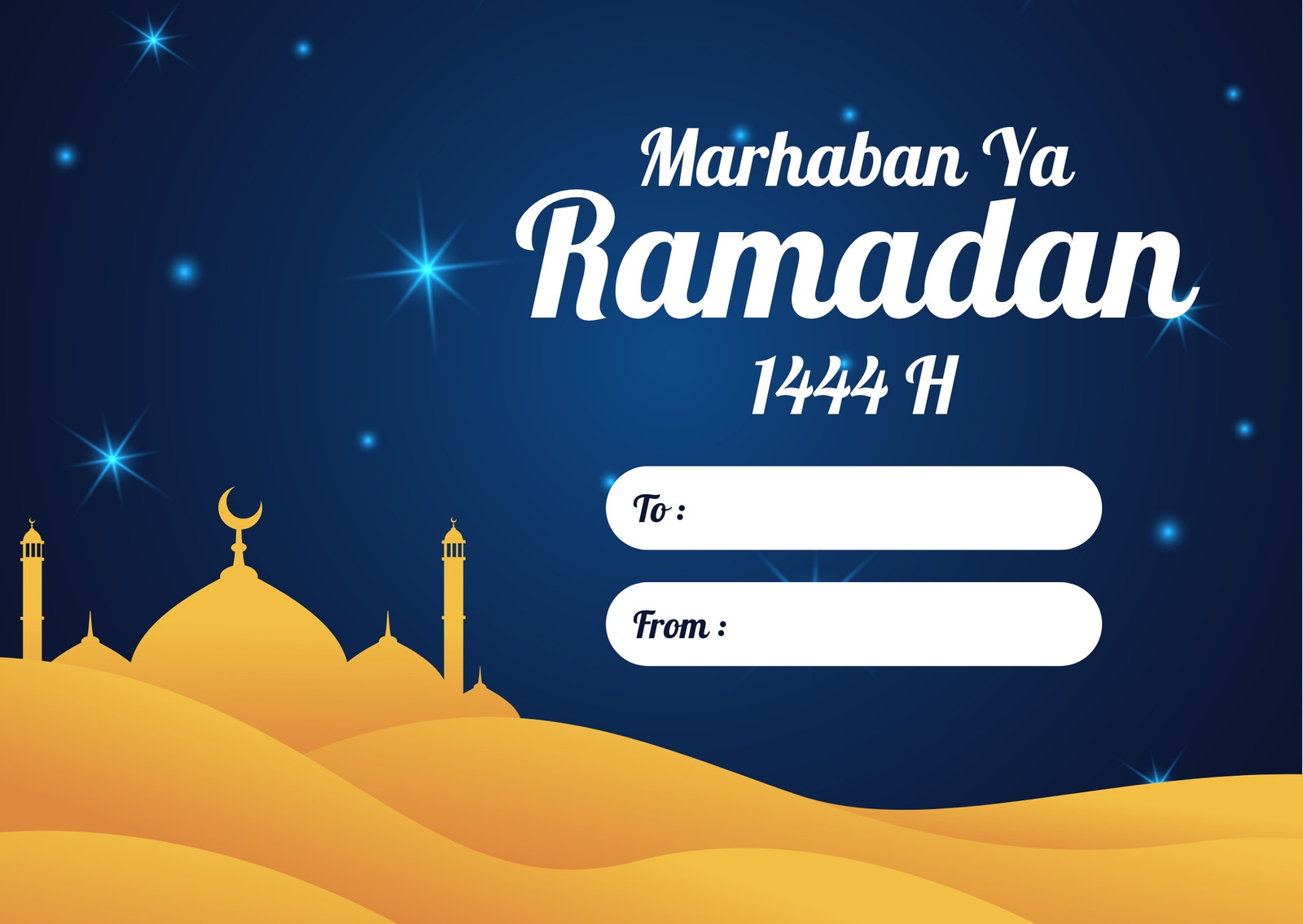 How To Make Banner For Ramadan 2021