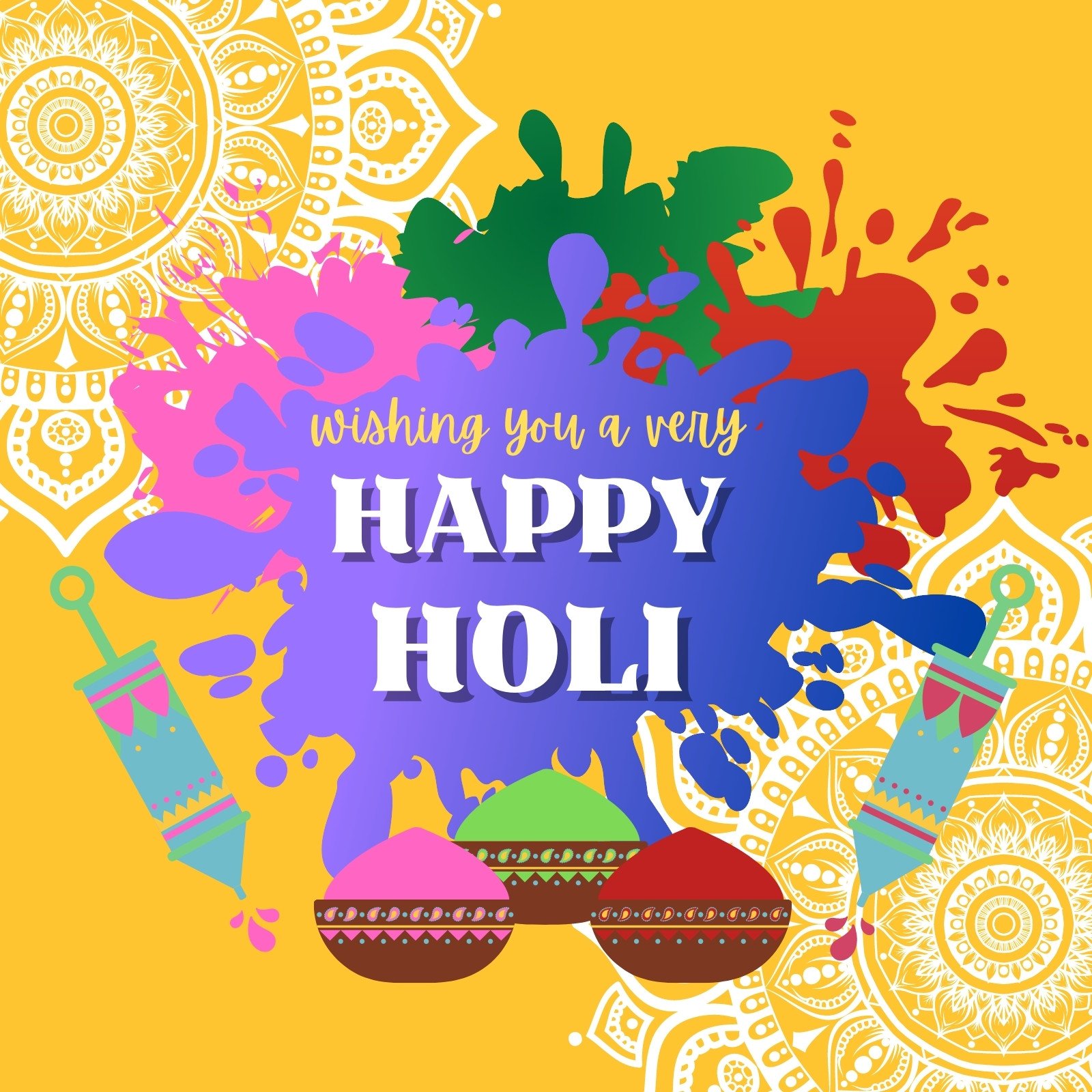 Avirons Holi Gift Combo| Holi Gift Set Gift Box| Happy Holi Greeting Card  Gift
