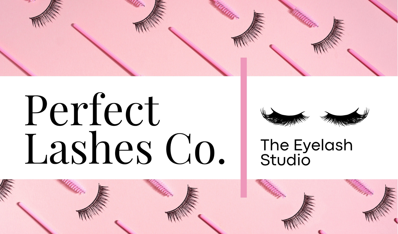 Hair Business Card DIY pink Business Card Template Lash 