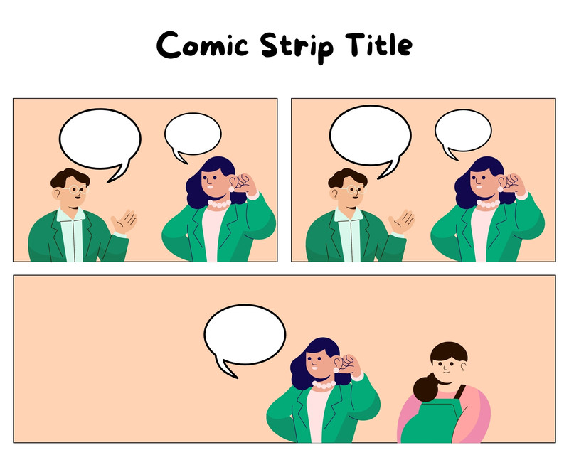 Free Printable Comic Strip Templates You Can Customize Canva