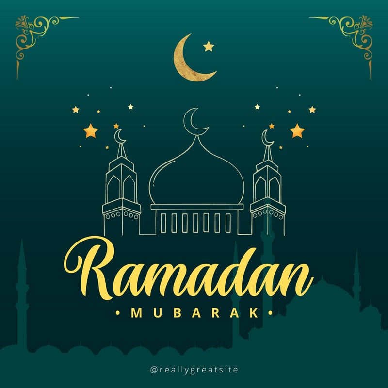 Free and customizable ramadan templates