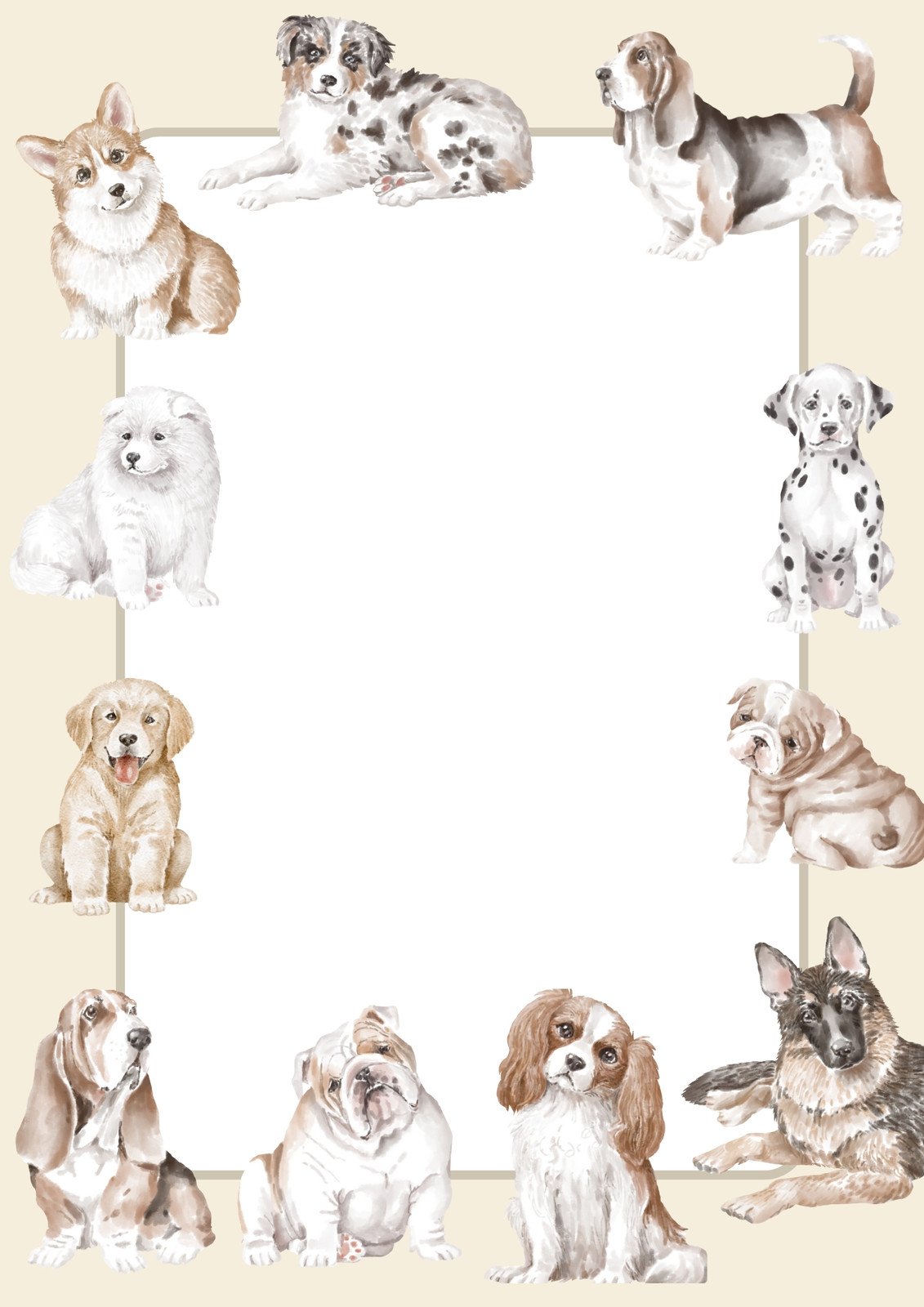 Page 12 - Free and customizable dog templates