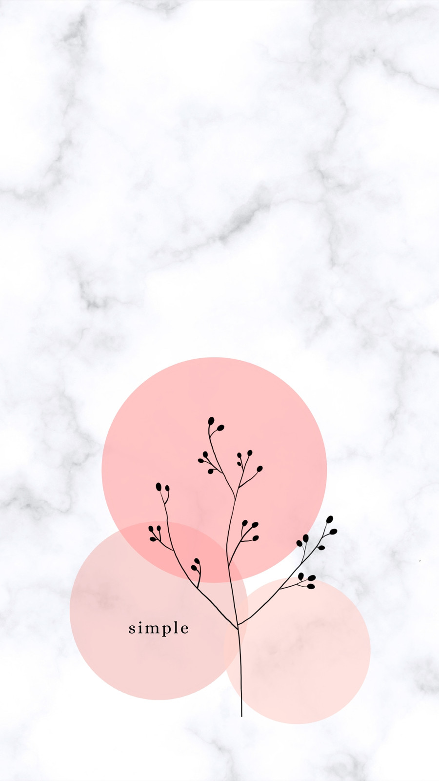 Free and customizable pink floral background templates