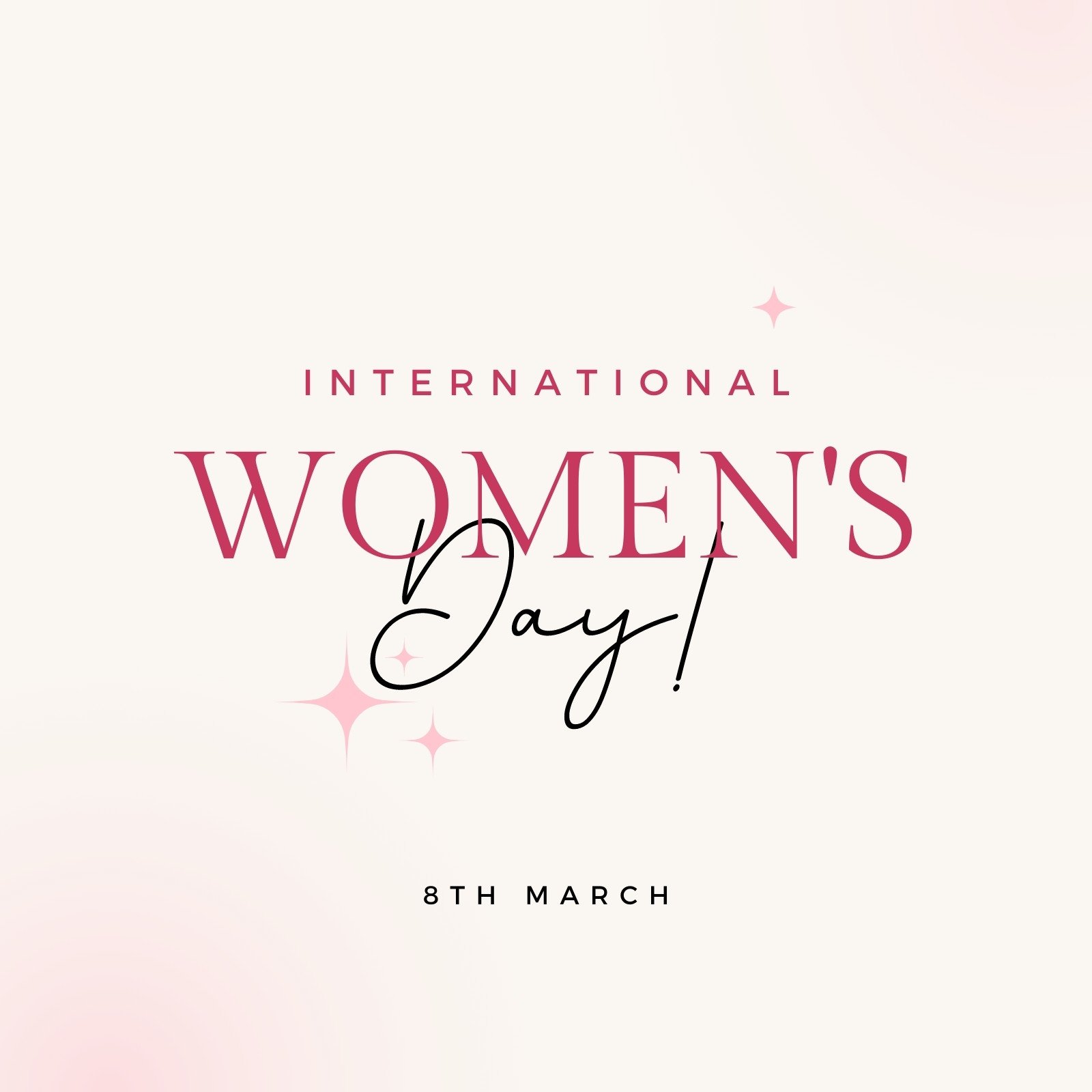 Gift card for international women s day march 8 Vector Image