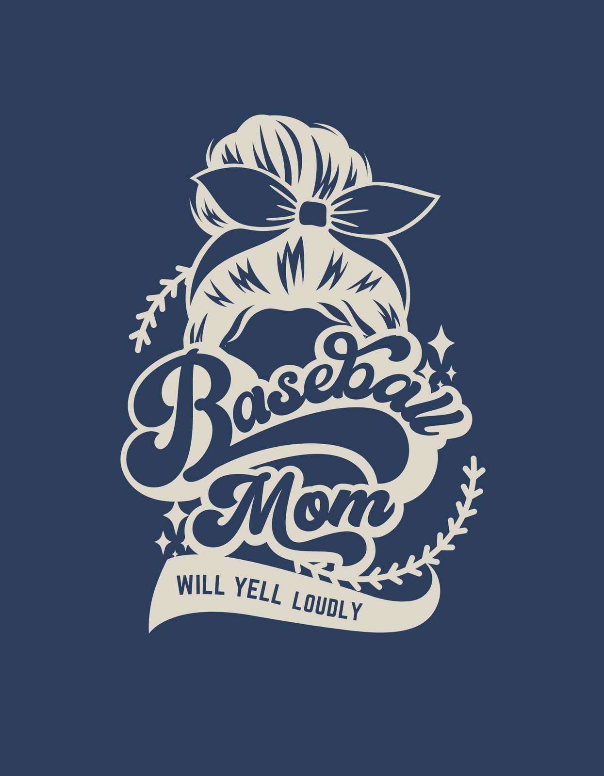 Premium Vector  Baseball grandma t shirt design template