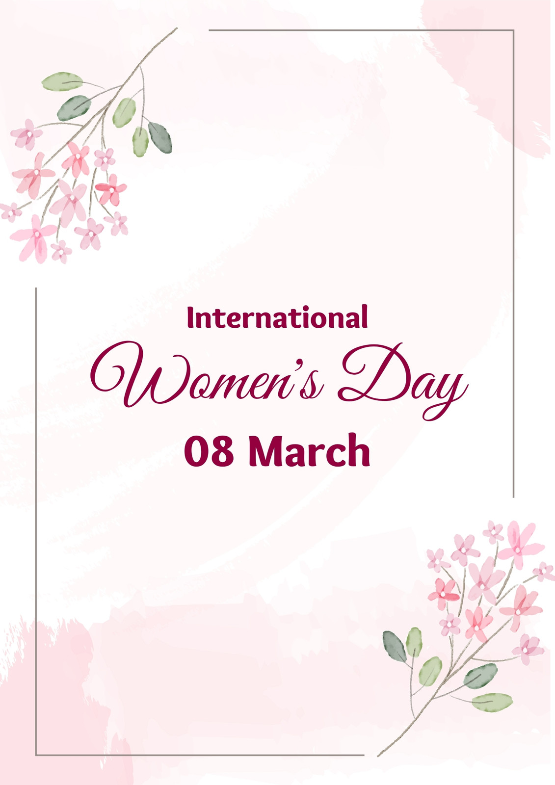 Page 6 - Free and customizable international womens day templates
