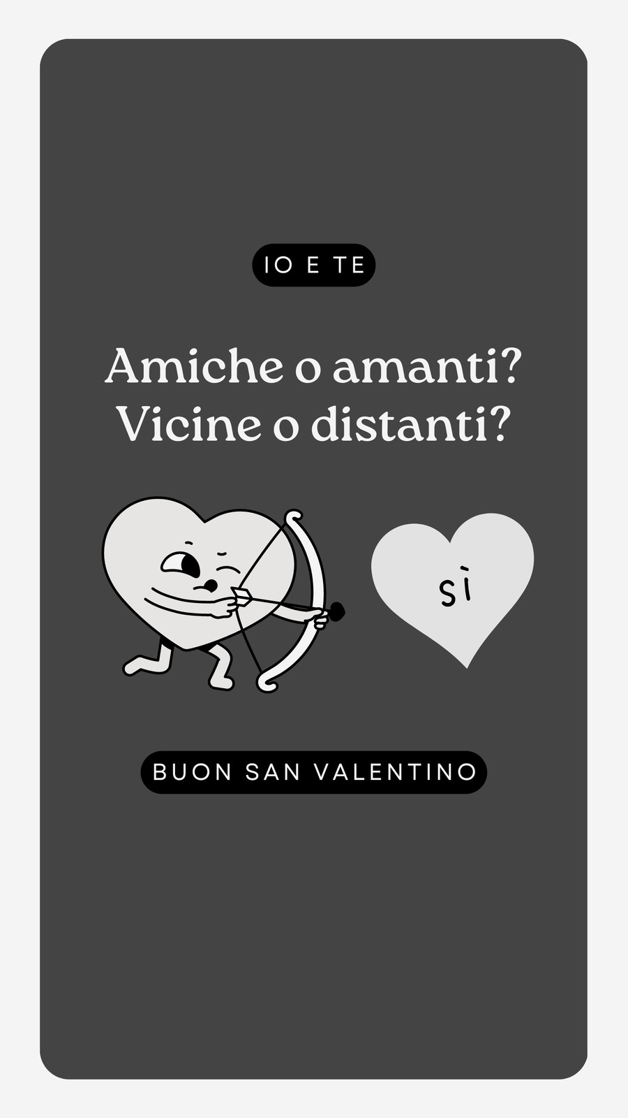 Sfondo cuore nero per telefono