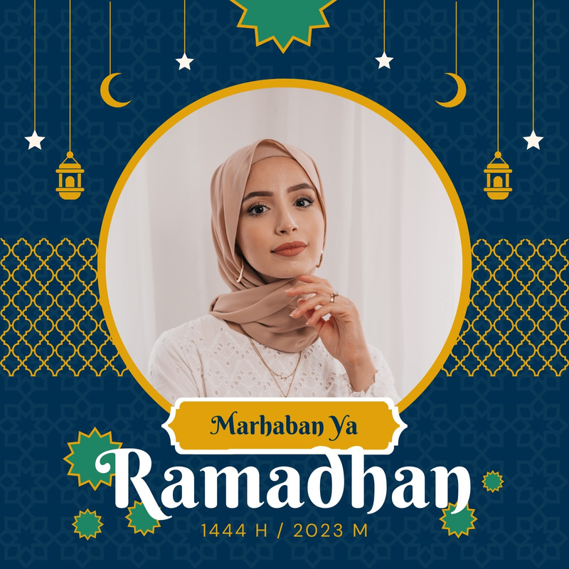 Halaman 2 Gratis Desain Contoh Ucapan Ramadhan Canva