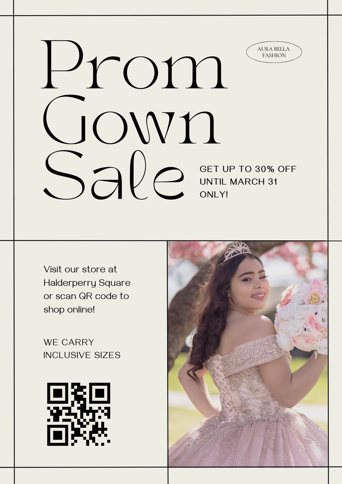 Prom Dress Flyer