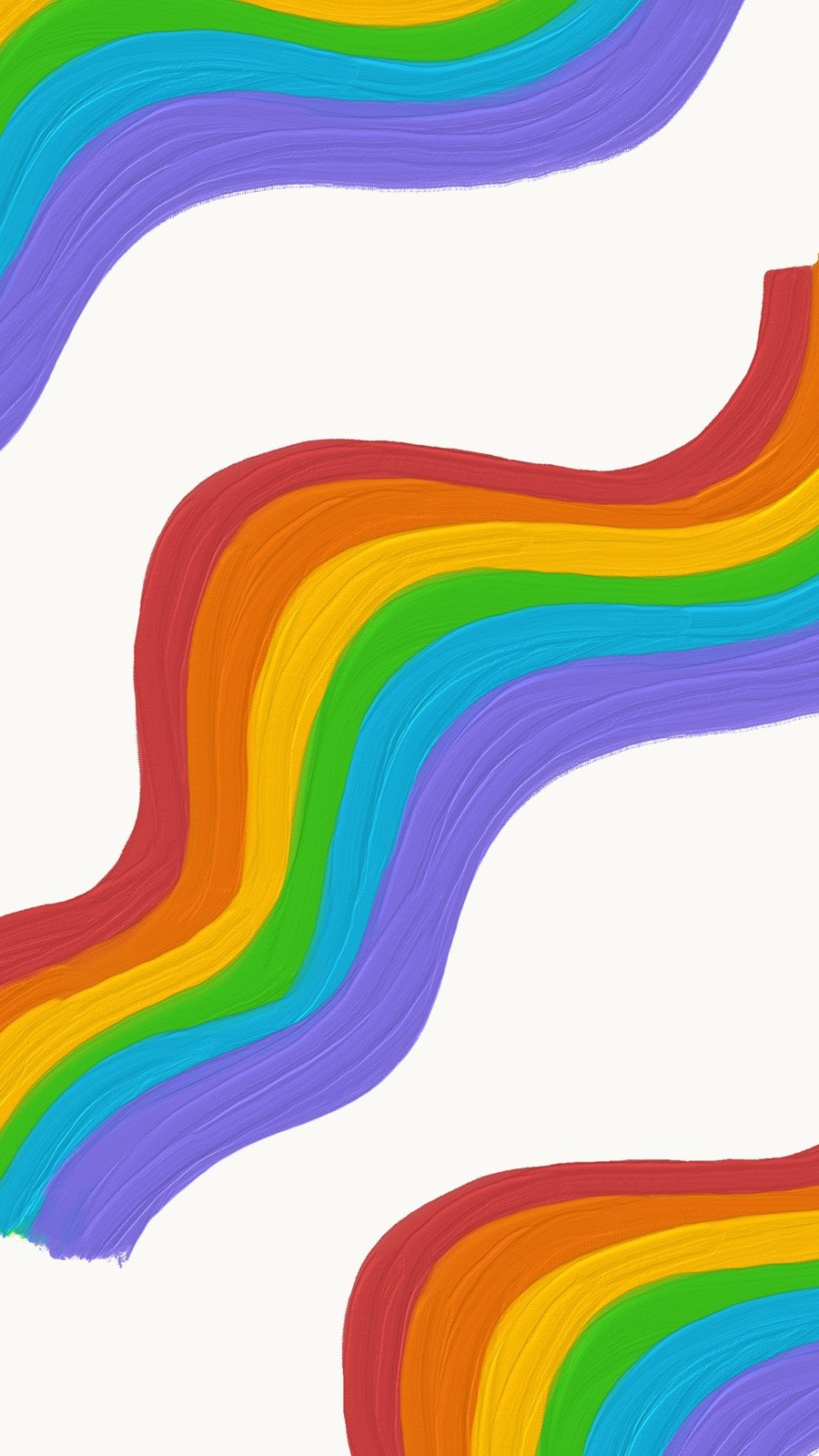 Free and customizable rainbow background templates