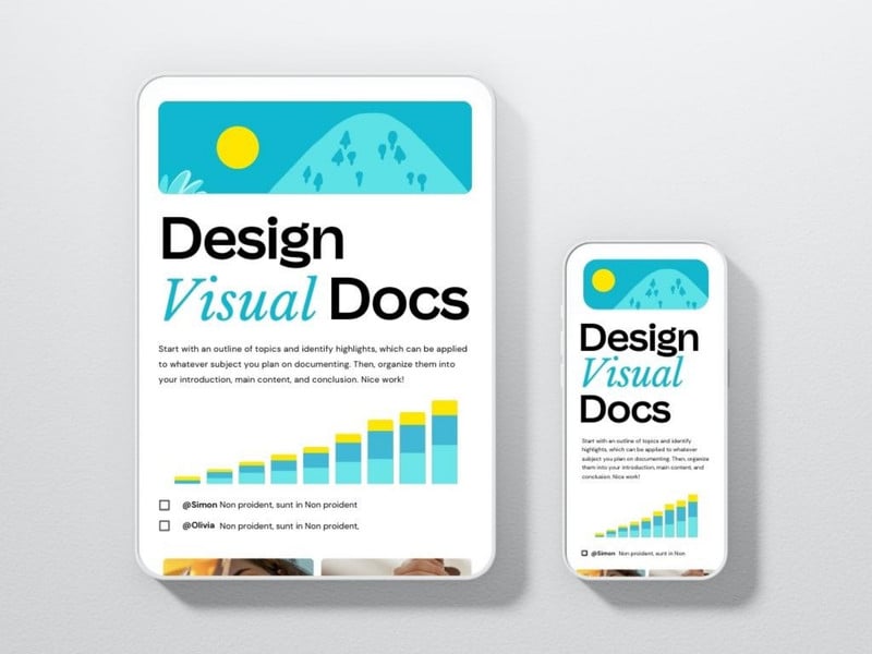 Canva Docs gives you an easy way to add more visuals to your