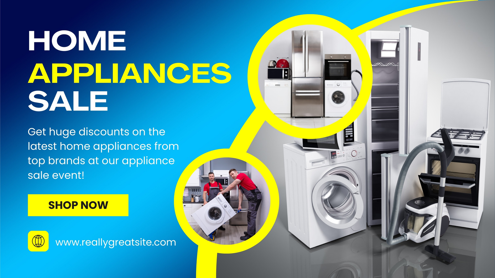 Appliance Clearance Sale Facebook post