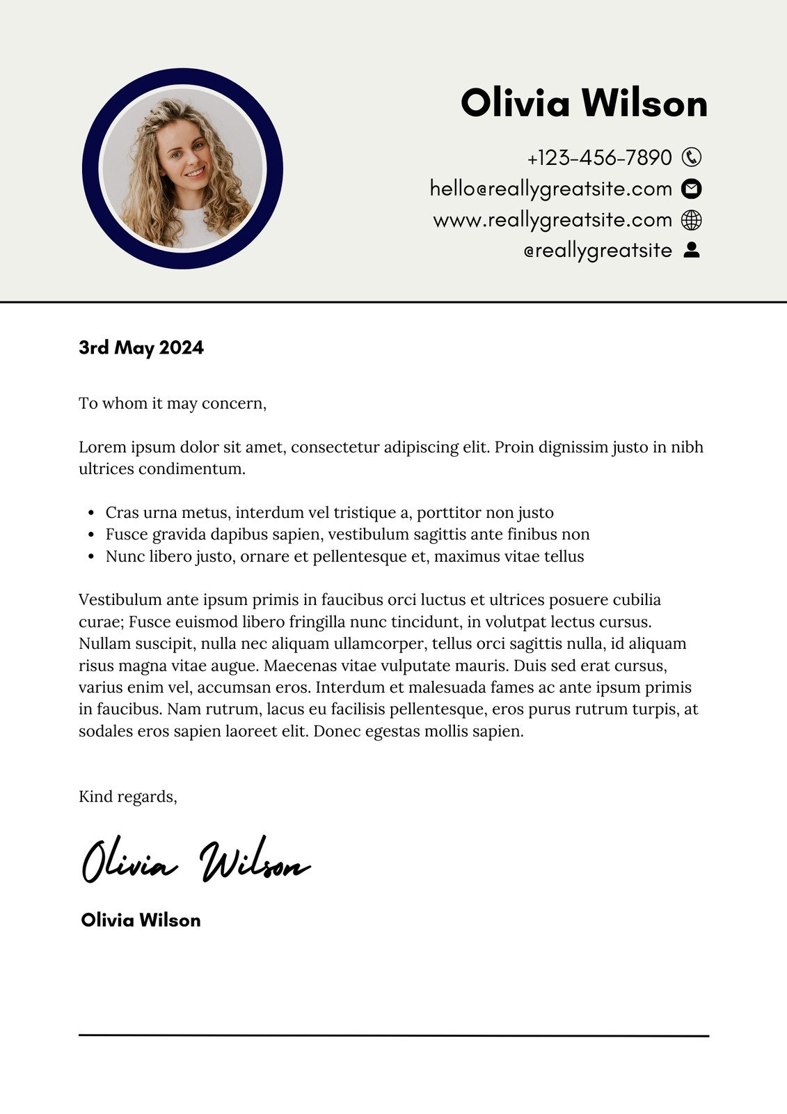 Canva Grey Corporate Professional Cover Letter YJ7fURyKH6Y 