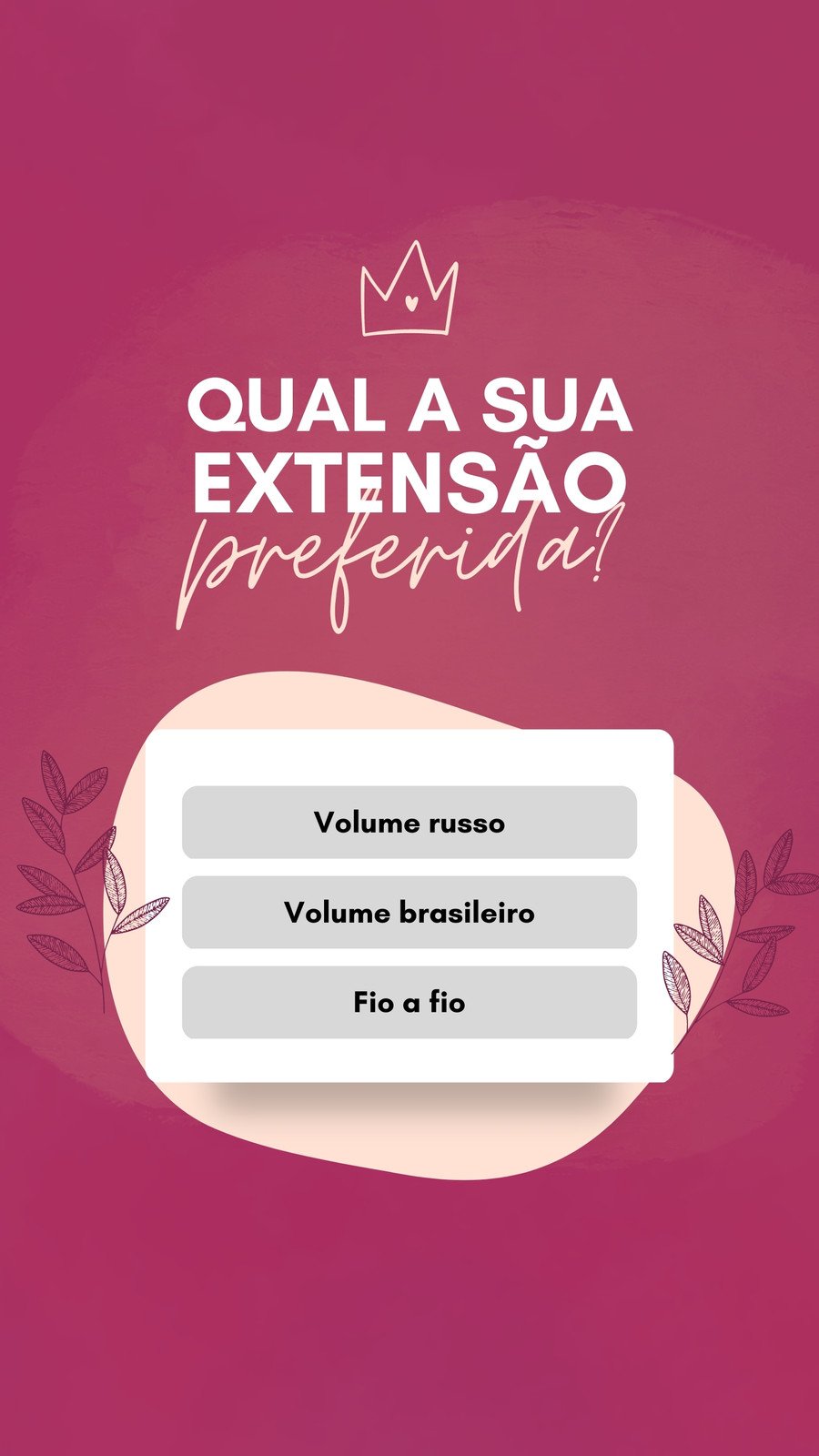 Enquetes  Enquetes, Insta, Tipos de