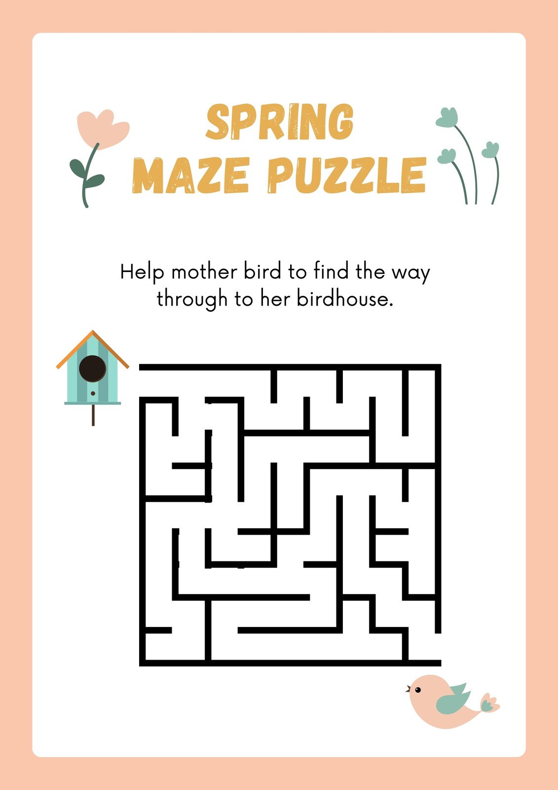 Maze Types Puzzles  Free Printable Puzzle Games