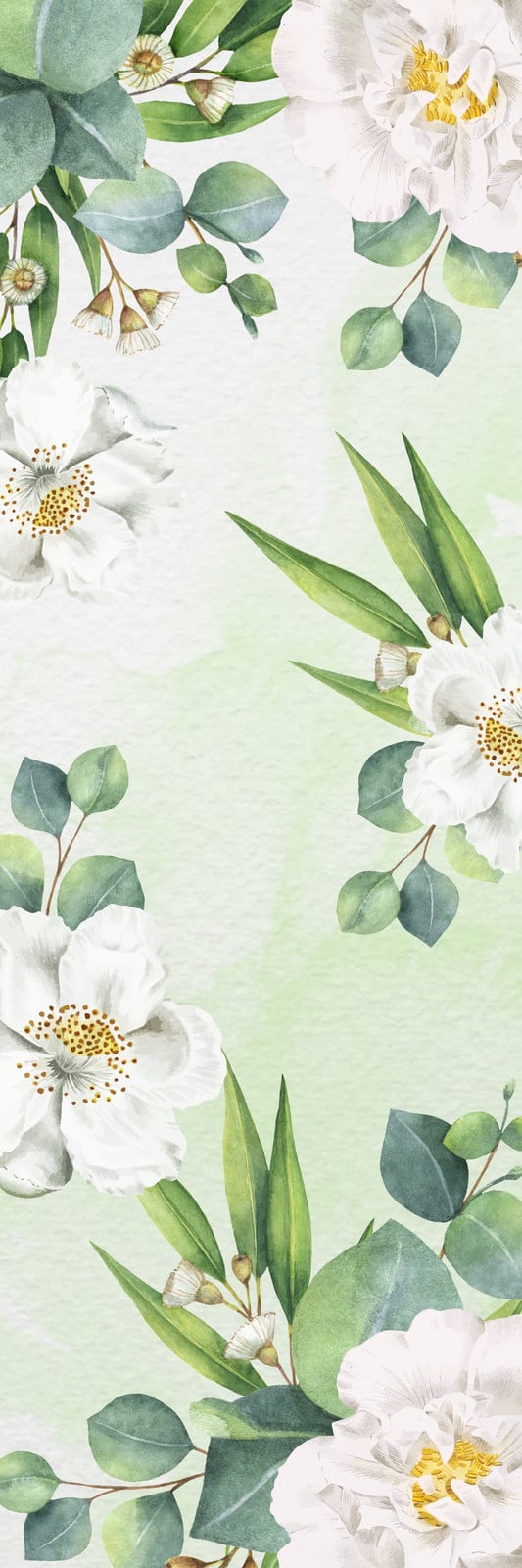 Watercolor Summer Flower Wallpaper – EazzyWalls