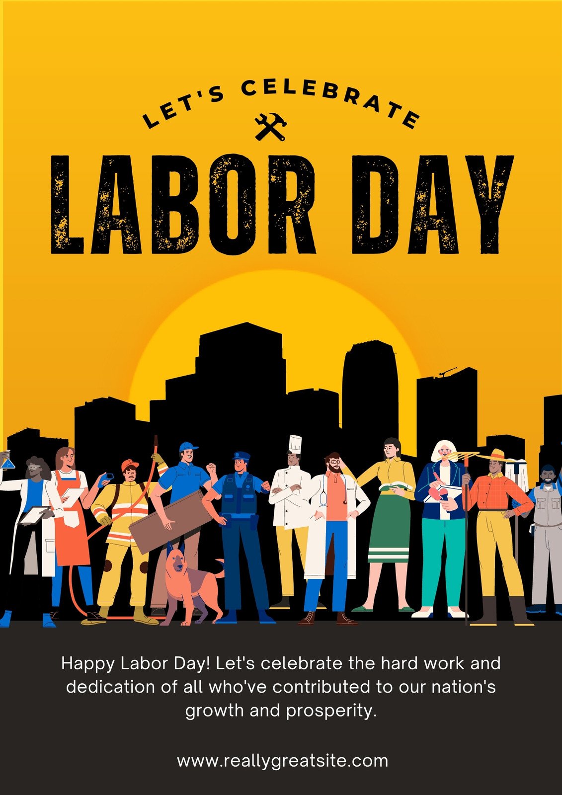 labor day poster