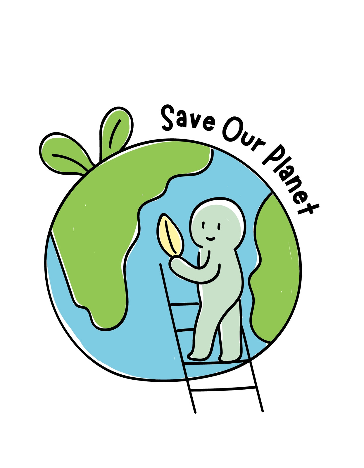 Page 9 - Free and customizable earth day templates