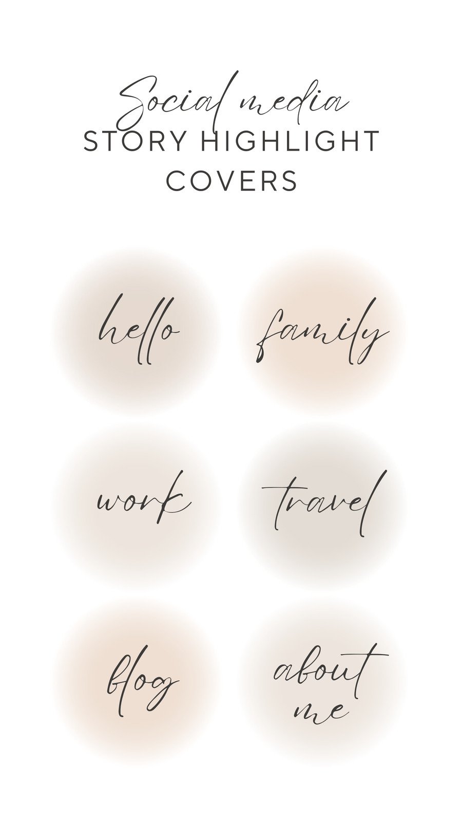 Canva Beige Aesthetic Watercolor Calligraphy Instagram Story Highlight Cover J 7yf7M1huM 