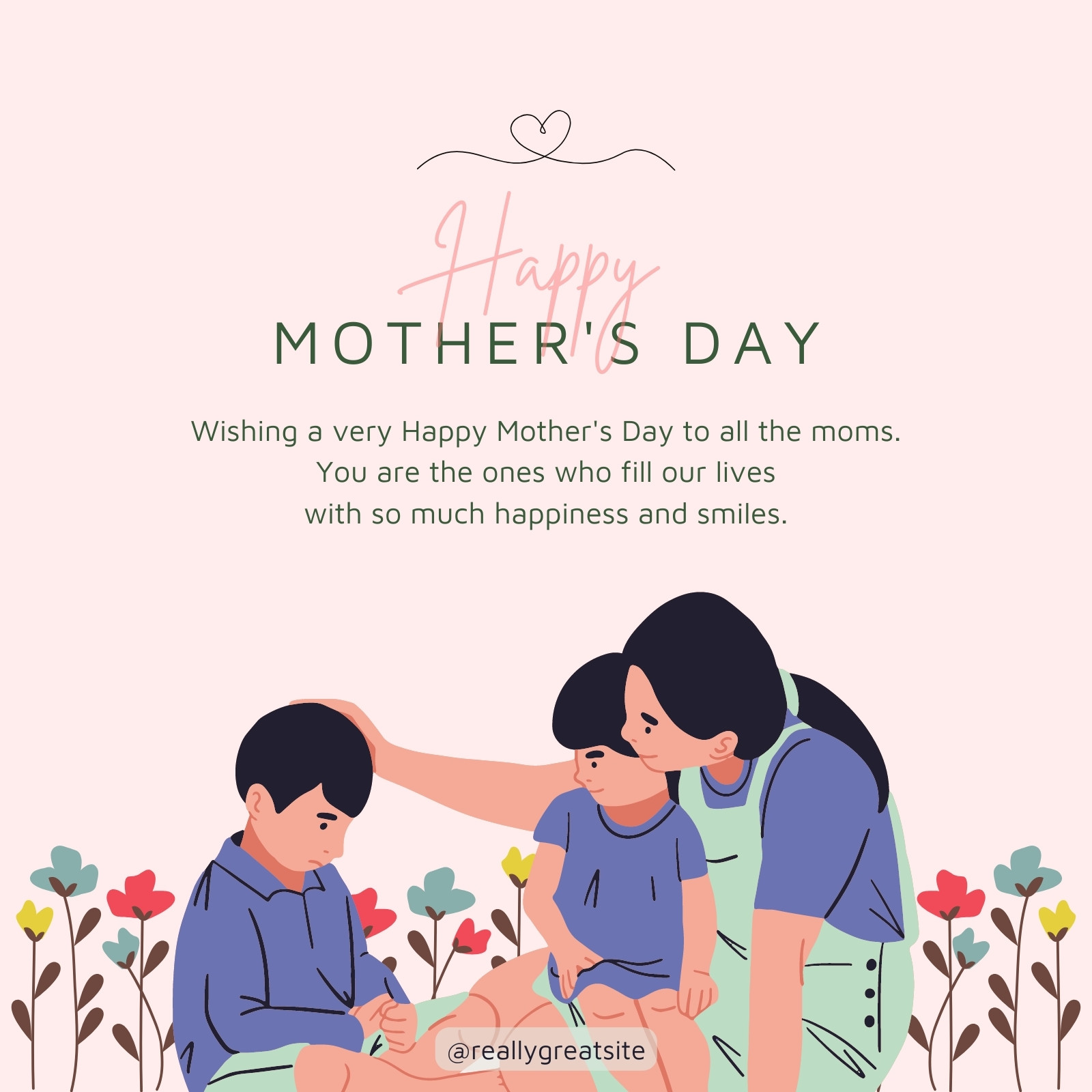 Free and customizable mom templates