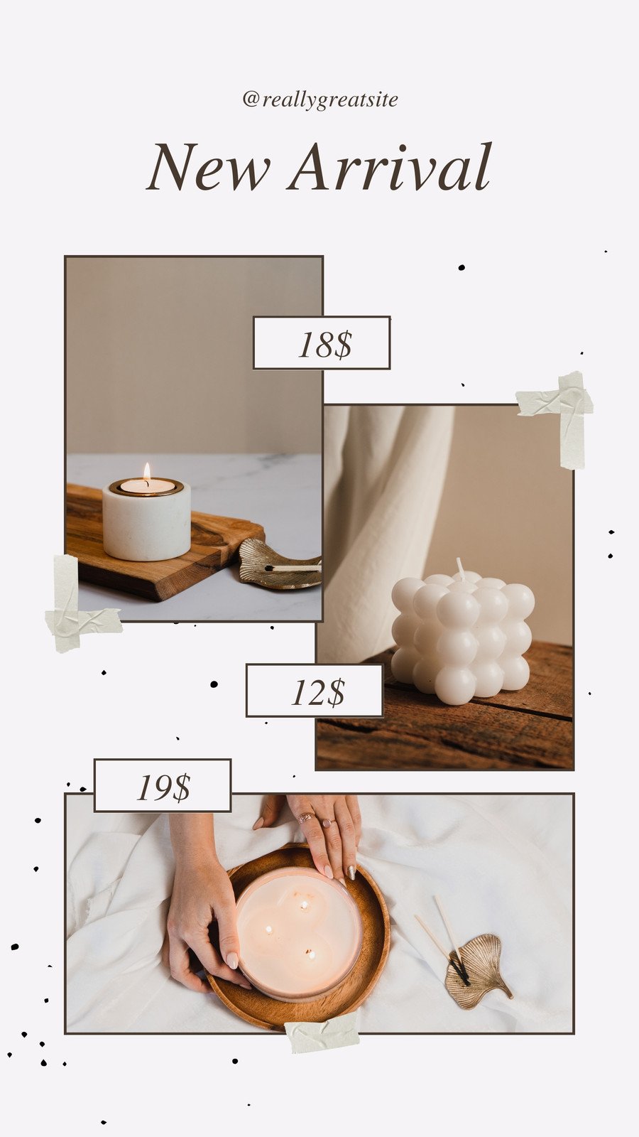 Soy Gradient Bubble Cube Candle - Living Simply House